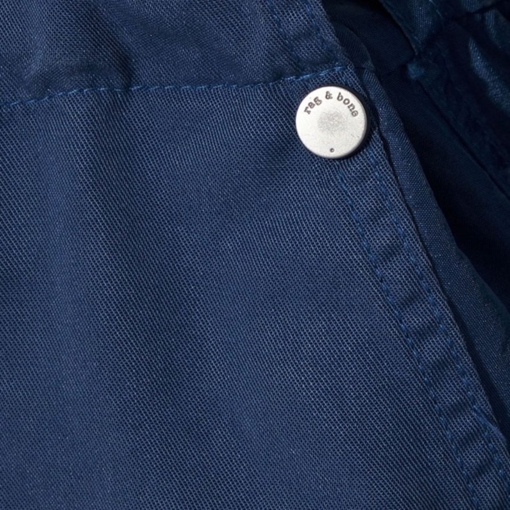 Rag & Bone Henri Tie-front Washed-Silk Jumpsuit - Picture 4 of 5